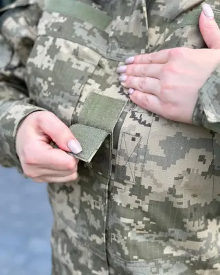 Тактичний статутний жіночий костюм ЗСУ Піксель мм14 Military