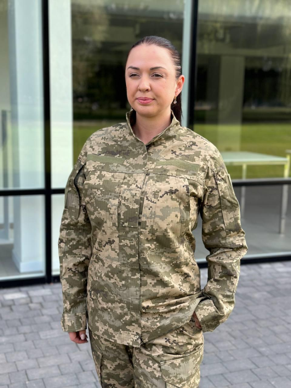 Тактичний статутний жіночий костюм ЗСУ Піксель мм14 Military