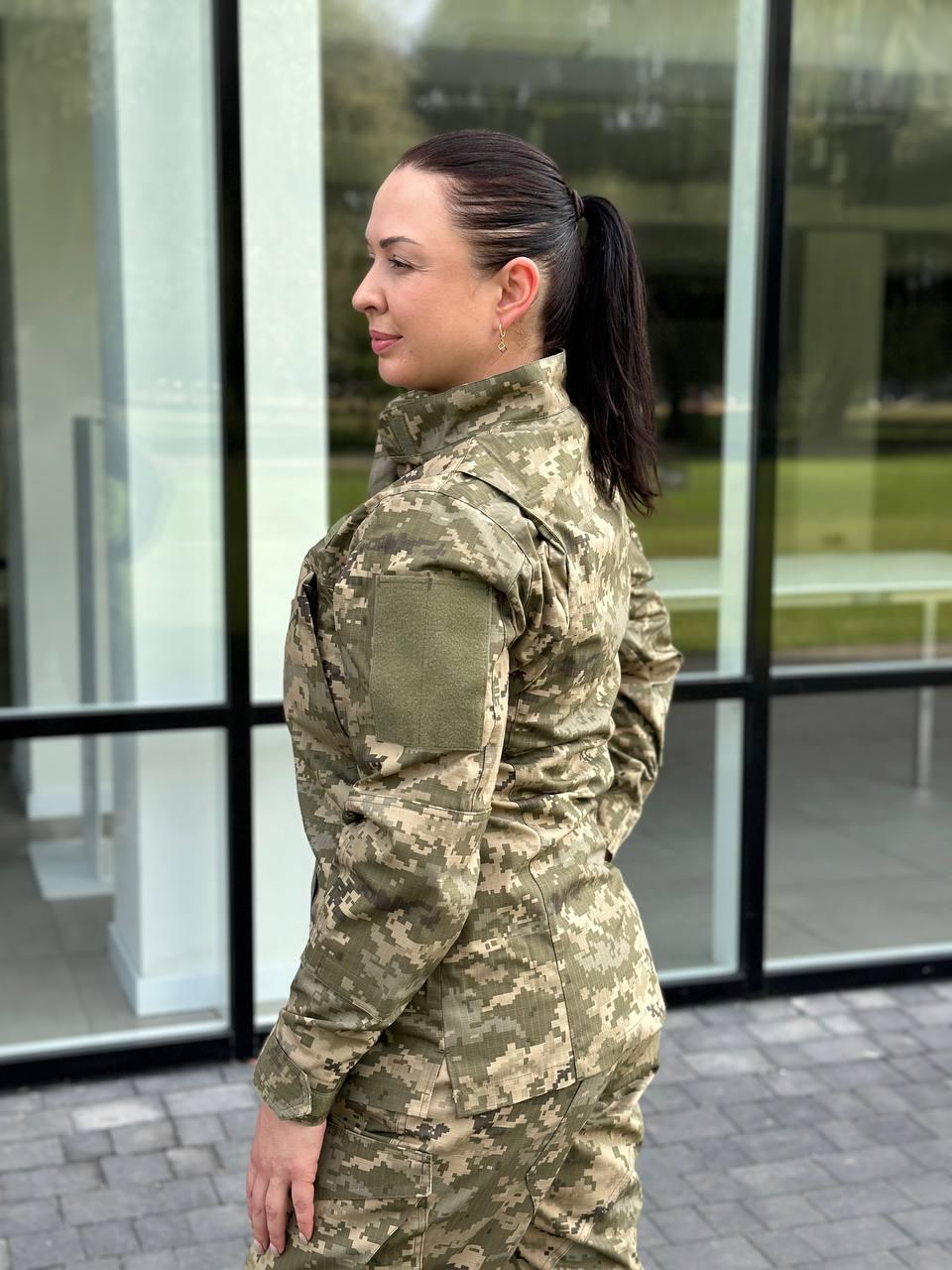 Тактичний статутний жіночий костюм ЗСУ Піксель мм14 Military