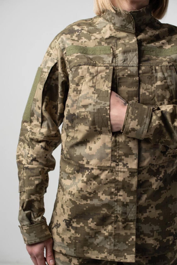 Тактичний статутний жіночий костюм ЗСУ Піксель мм14 Military