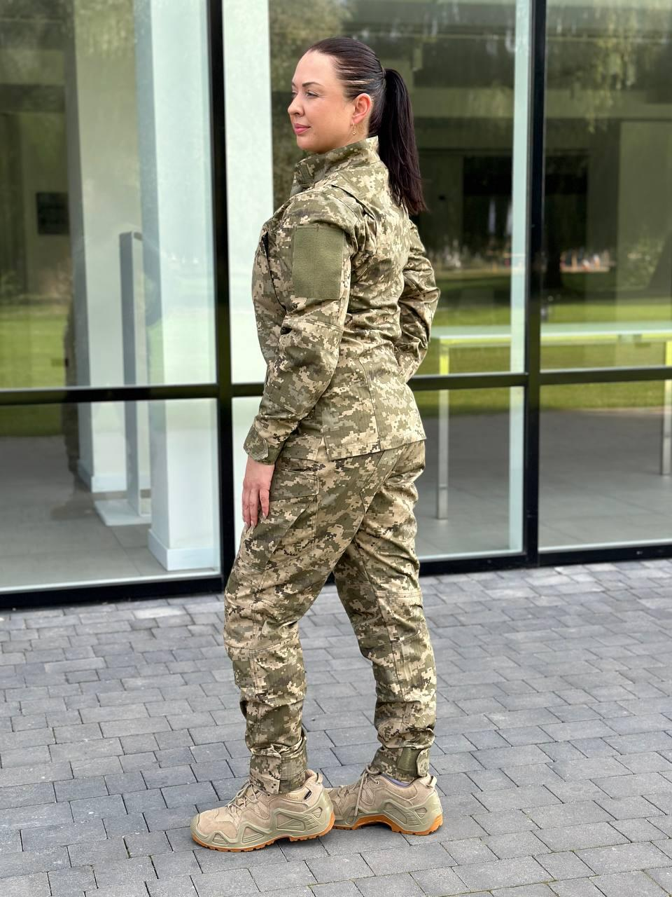Тактичний статутний жіночий костюм ЗСУ Піксель мм14 Military
