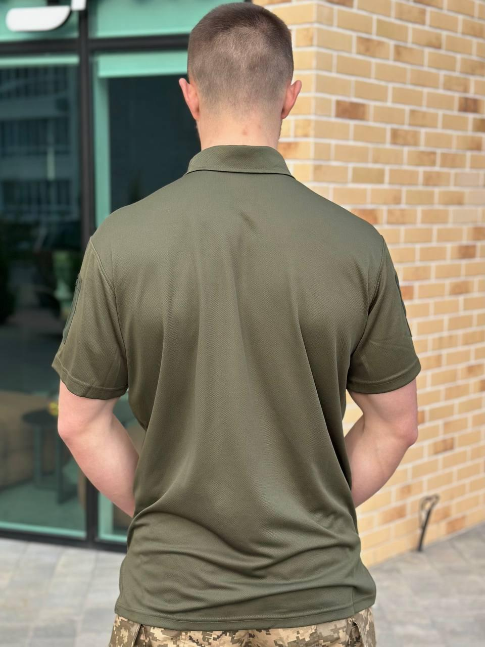 Поло олива cool max military
