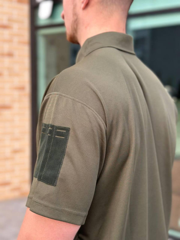 Поло олива cool max military