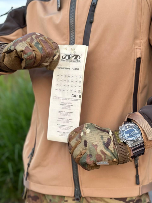 рукавиці палі мультикам Mechanix M-Pact Оригінал