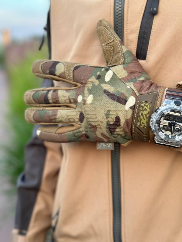 рукавиці палі мультикам Mechanix M-Pact Оригінал
