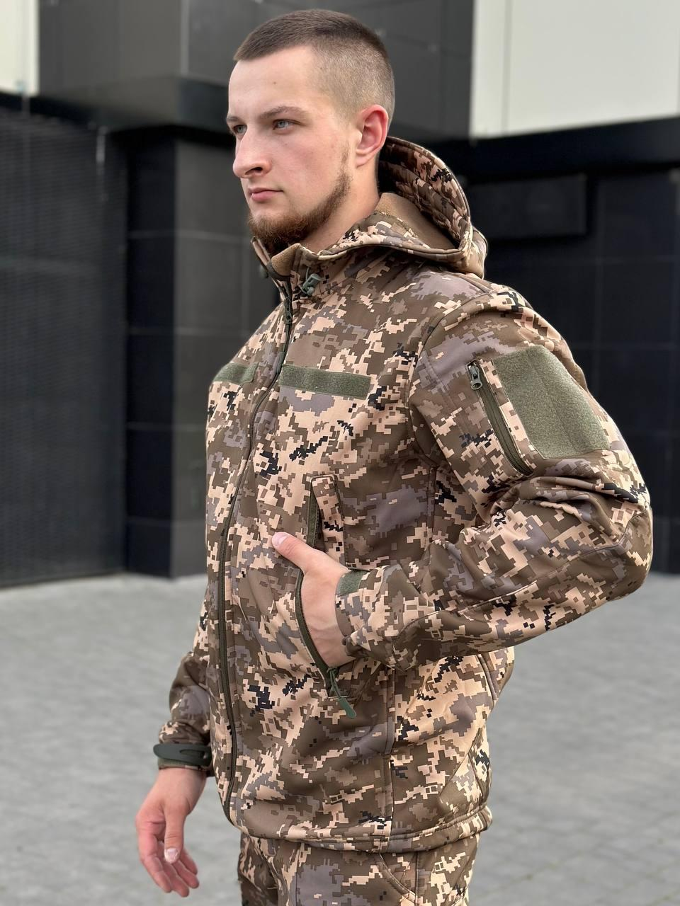 Куртка Софтшел К. піксель B&L
