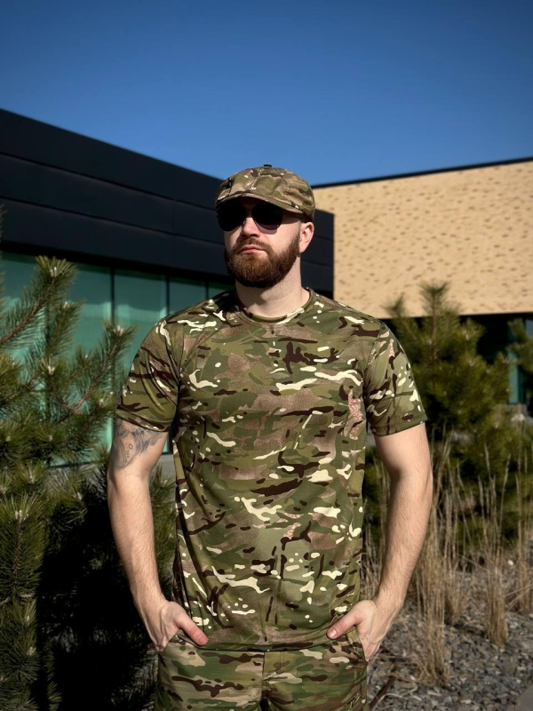 Тактична Футболка Мультикам CoolMax Military MTP