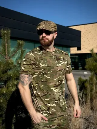 Tactical CoolMax multicam t-shirt v3