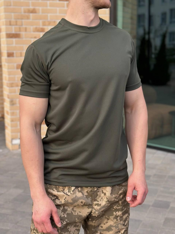Тактична Футболка Олива CoolMax Military Olive