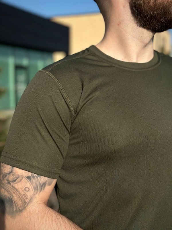 Тактична Футболка Олива CoolMax Military Olive