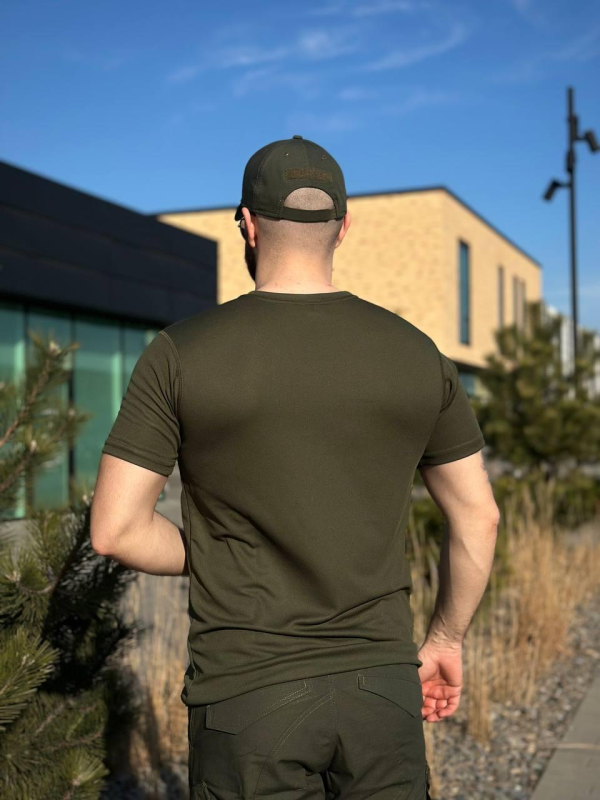 Тактична Футболка Олива CoolMax Military Olive