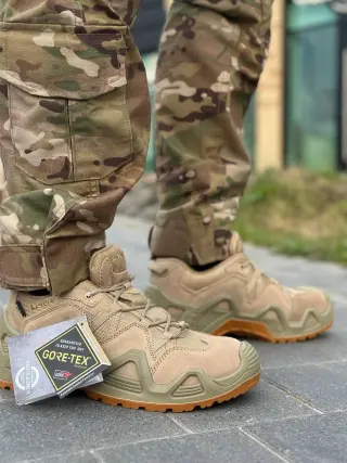 Тактичні Кросівки Койот LOWA Gore-Tex Coyote