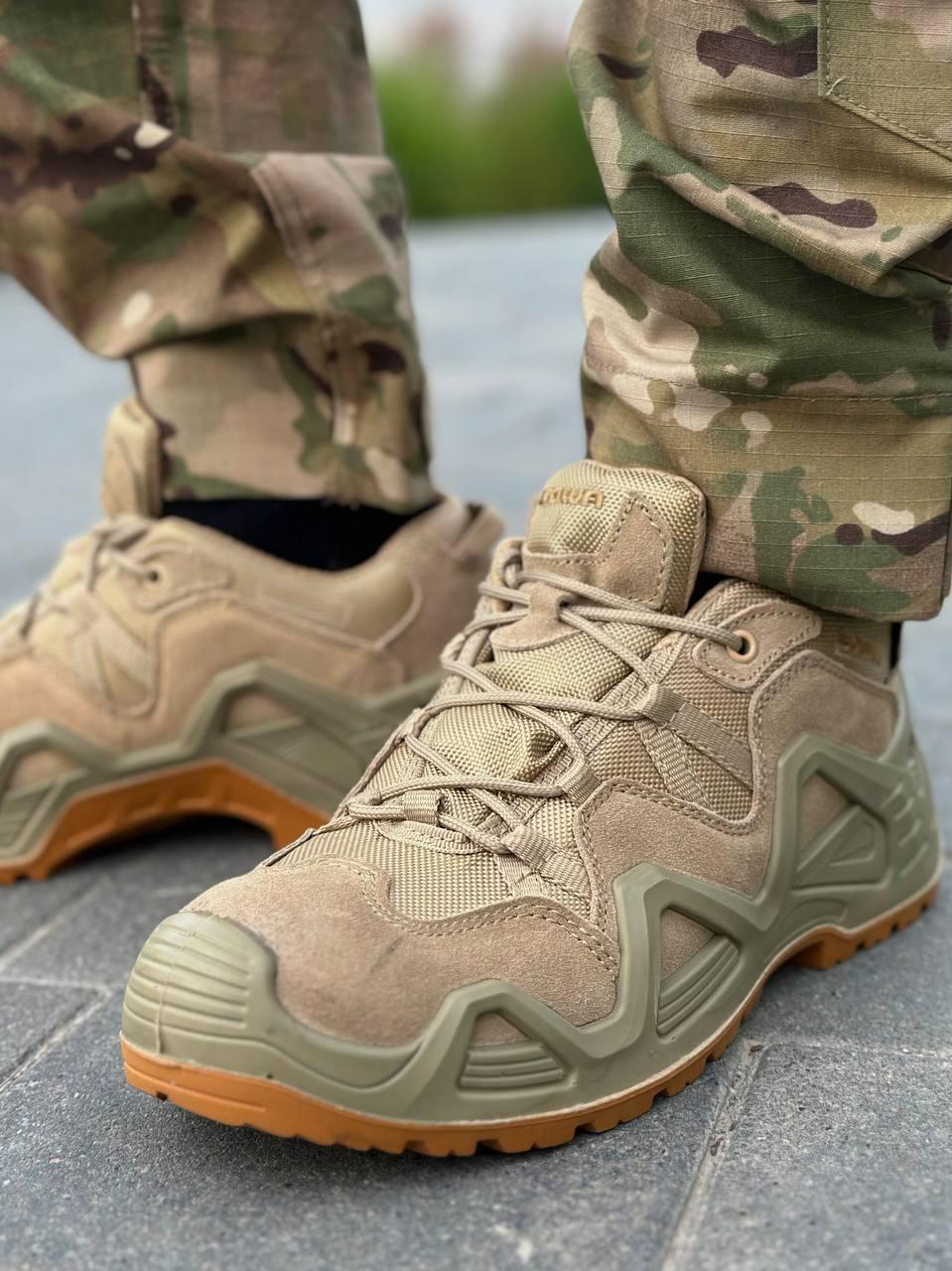 Тактичні Кросівки Койот LOWA Gore-Tex Coyote
