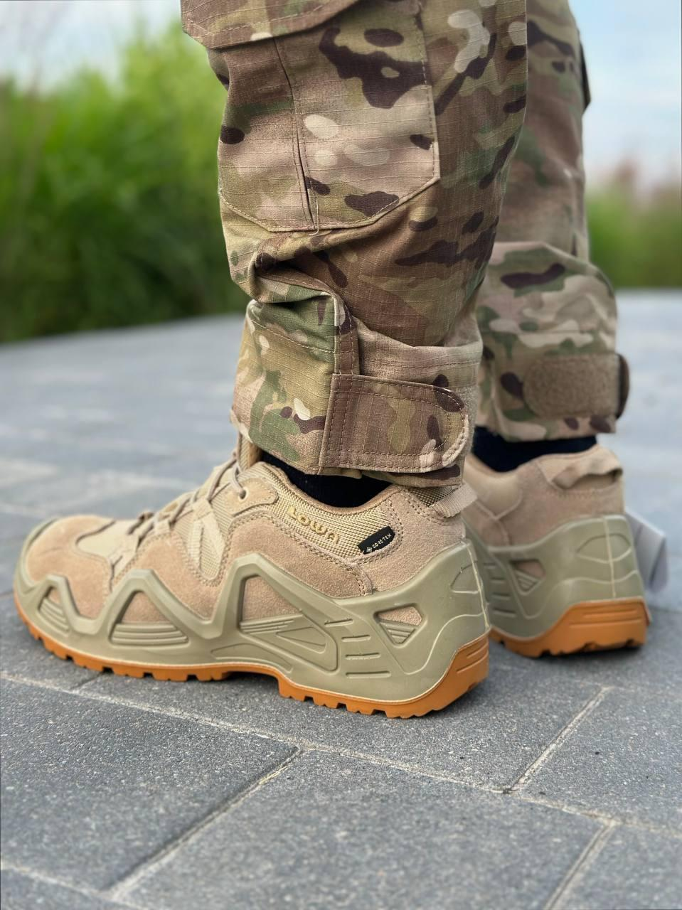 Тактичні Кросівки Койот LOWA Gore-Tex Coyote