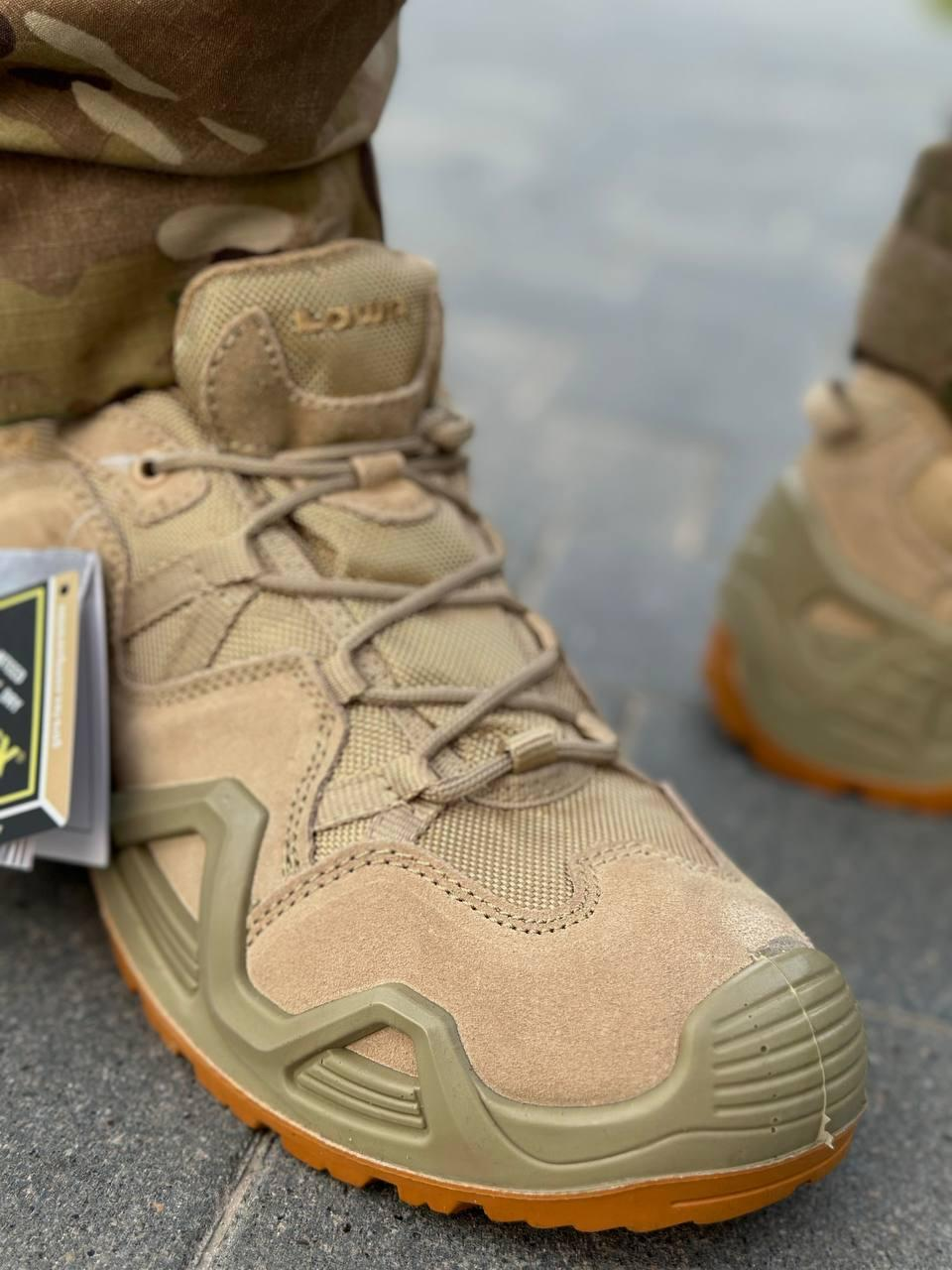 Тактичні Кросівки Койот LOWA Gore-Tex Coyote