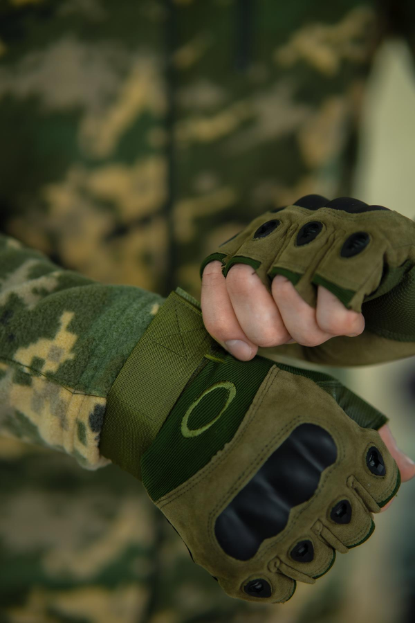 рукавиці безпалі Okley олива