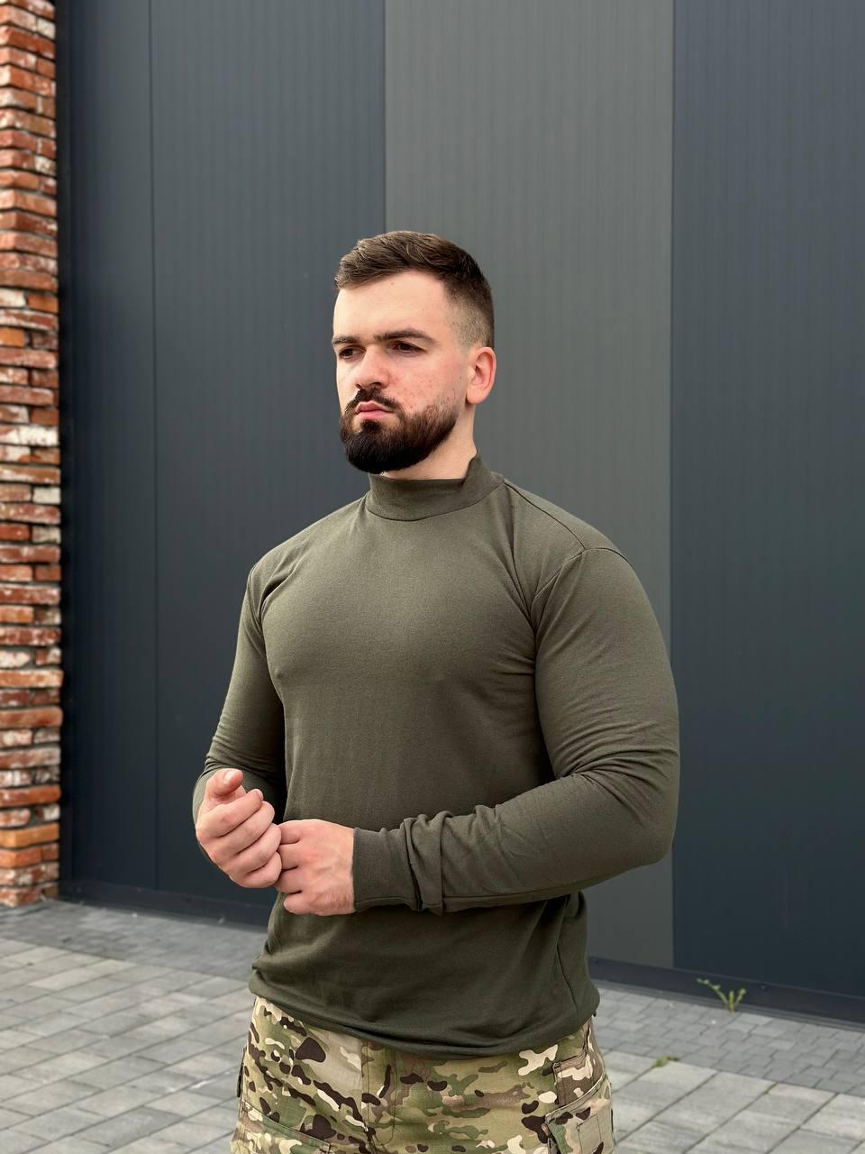 гольф олива утеплений - Фото 10
