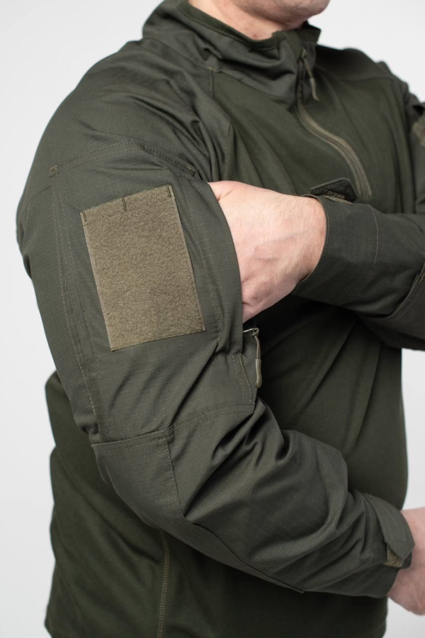 Убакс олива Military CollPass Olive , Військова сорочка .