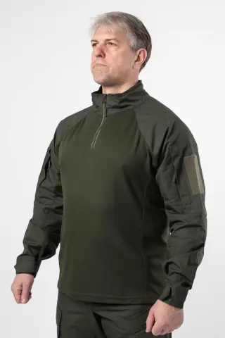 Убакс олива Military CollPass Olive , Військова сорочка .