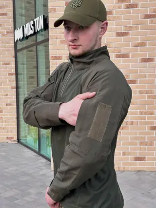 Убакс олива Military CollPass Olive , Військова сорочка .