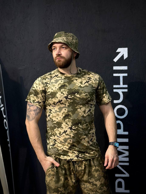 футболка піксель Джерсі Military