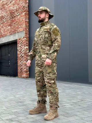 Тактичний військовий костюм мультикам МТР