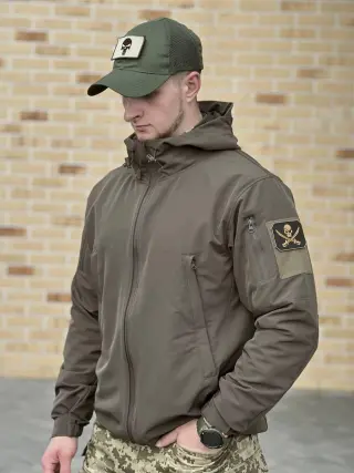 куртка Софтшел олива літо MILITARY