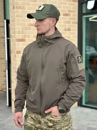 куртка Софтшел олива літо MILITARY