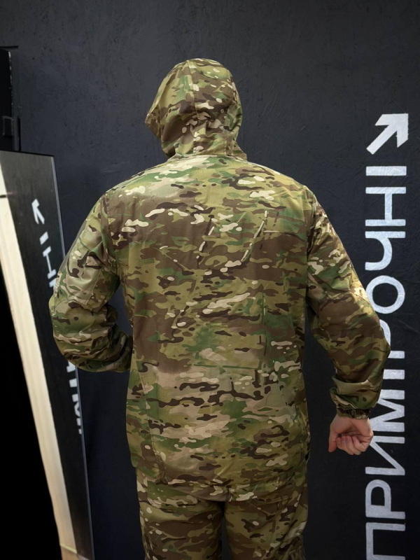 Легка Весняна Куртка Мультикам Hunter De Lux TWILL MTP Military