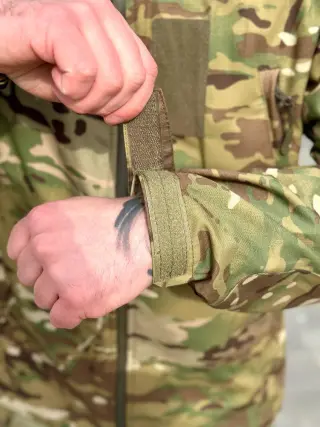 Легка Весняна Куртка Мультикам Hunter De Lux TWILL MTP Military