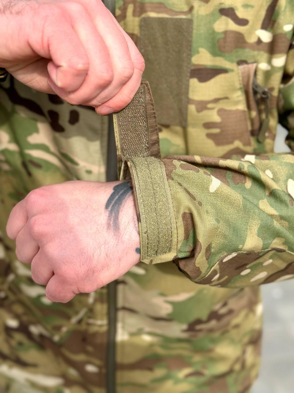 Легка Весняна Куртка Мультикам Hunter De Lux TWILL MTP Military