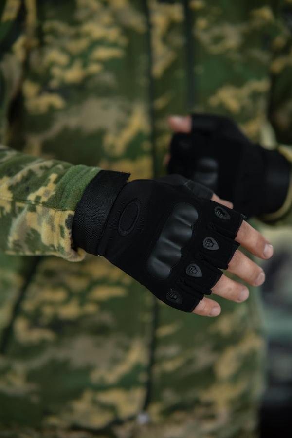 рукавиці безпалі Okley чорні