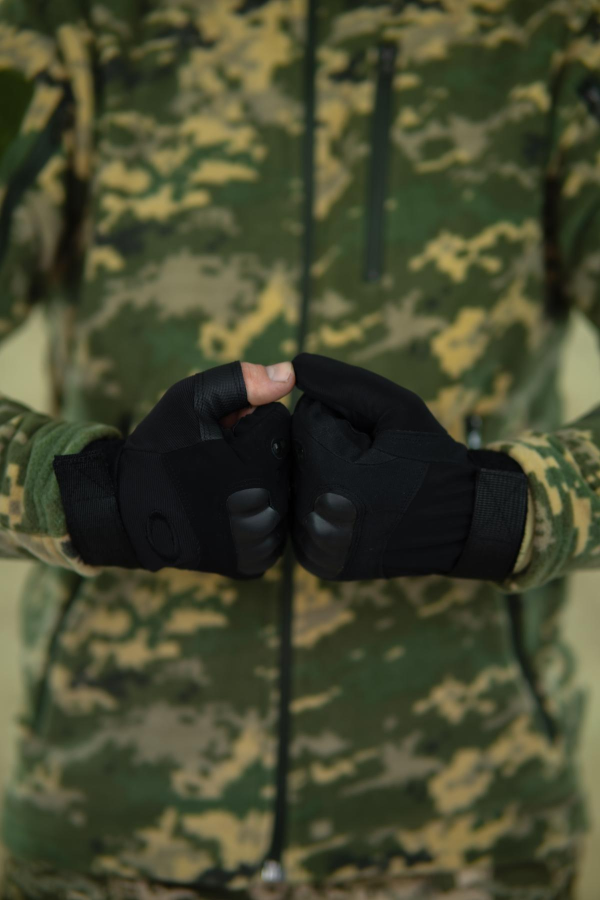 рукавиці безпалі Okley чорні