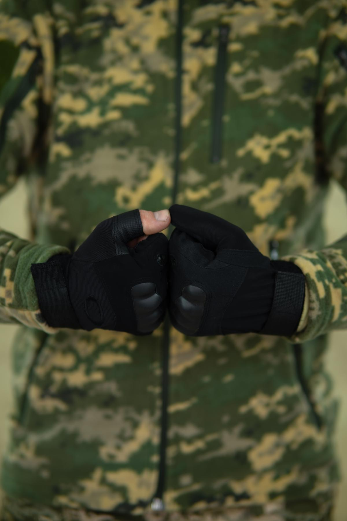 рукавиці безпалі Okley чорні