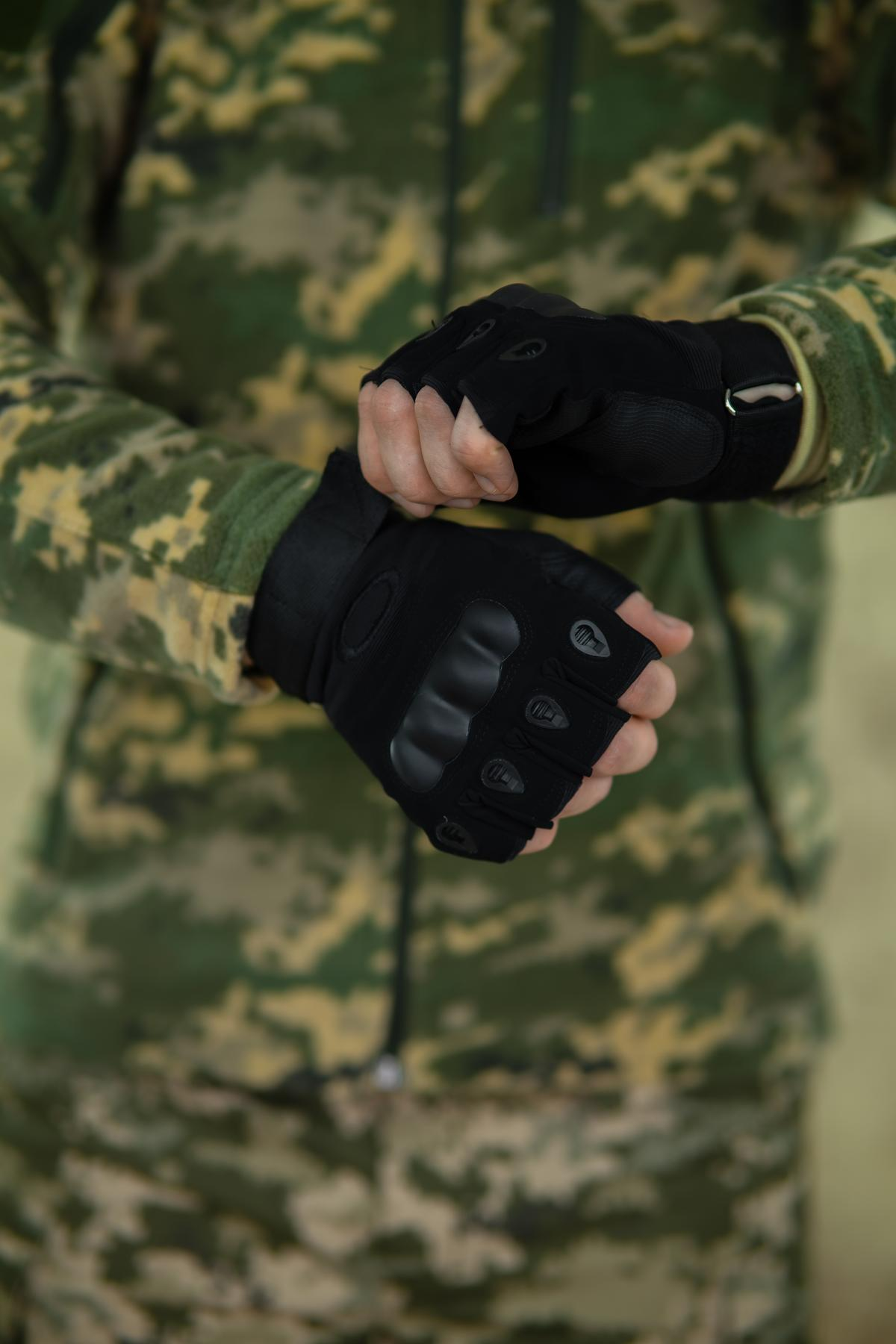 рукавиці безпалі Okley чорні