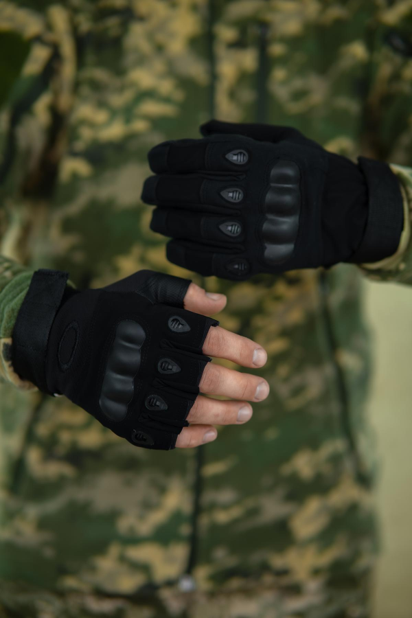 рукавиці безпалі Okley чорні