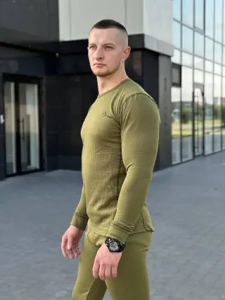 термобілизна олива вафелька