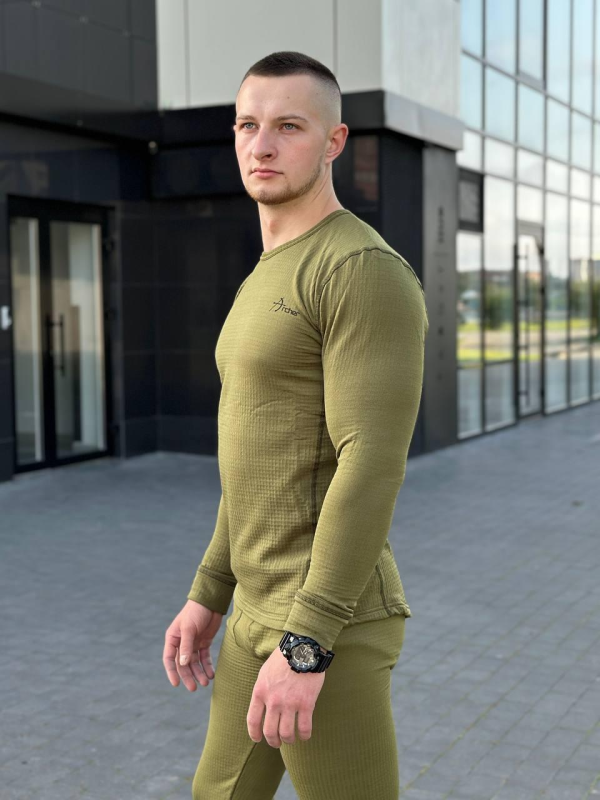 термобілизна олива вафелька