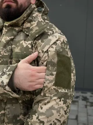 Теплий Зимовий Бушлат B&L піксель