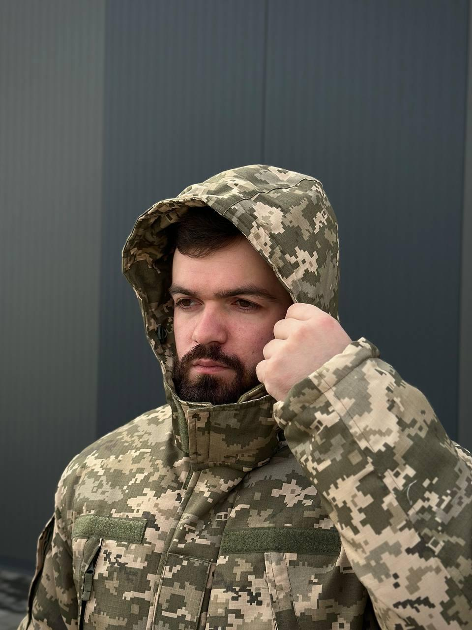 Теплий Зимовий Бушлат B&L піксель