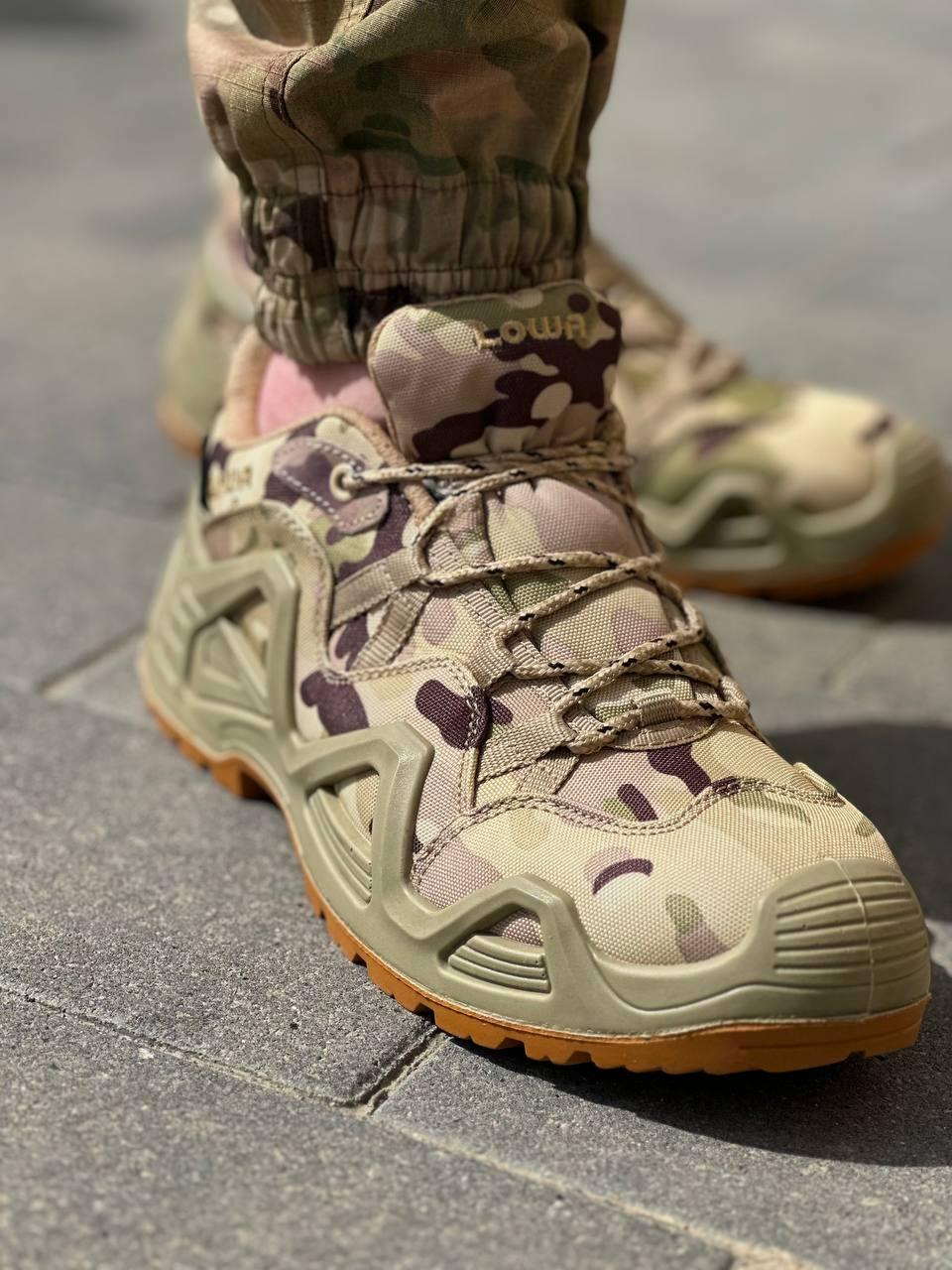 Тактичні Кросівки Мультикам LOWA Gore-Tex MTP