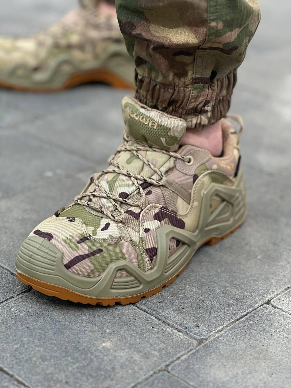 Тактичні Кросівки Мультикам LOWA Gore-Tex MTP