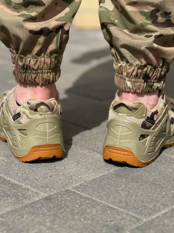 Тактичні Кросівки Мультикам LOWA Gore-Tex MTP