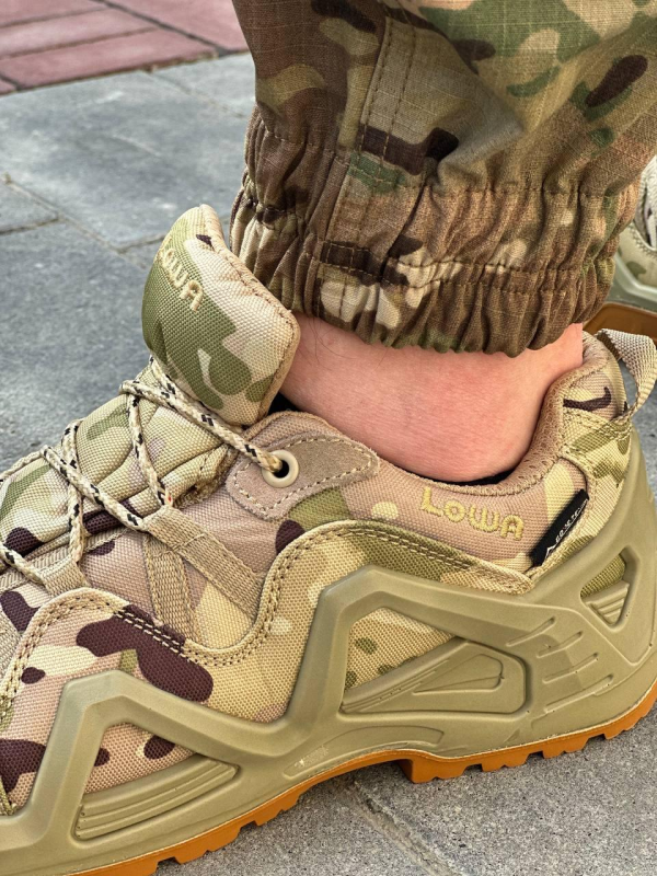 Тактичні Кросівки Мультикам LOWA Gore-Tex MTP