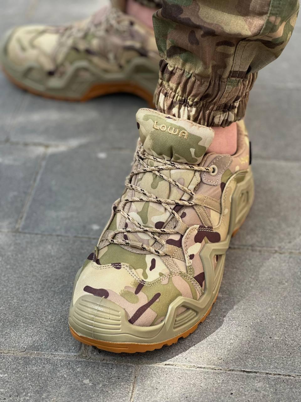 Тактичні Кросівки Мультикам LOWA Gore-Tex MTP