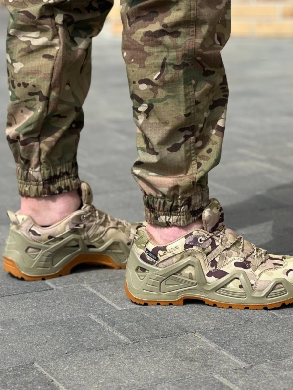 Тактичні Кросівки Мультикам LOWA Gore-Tex MTP