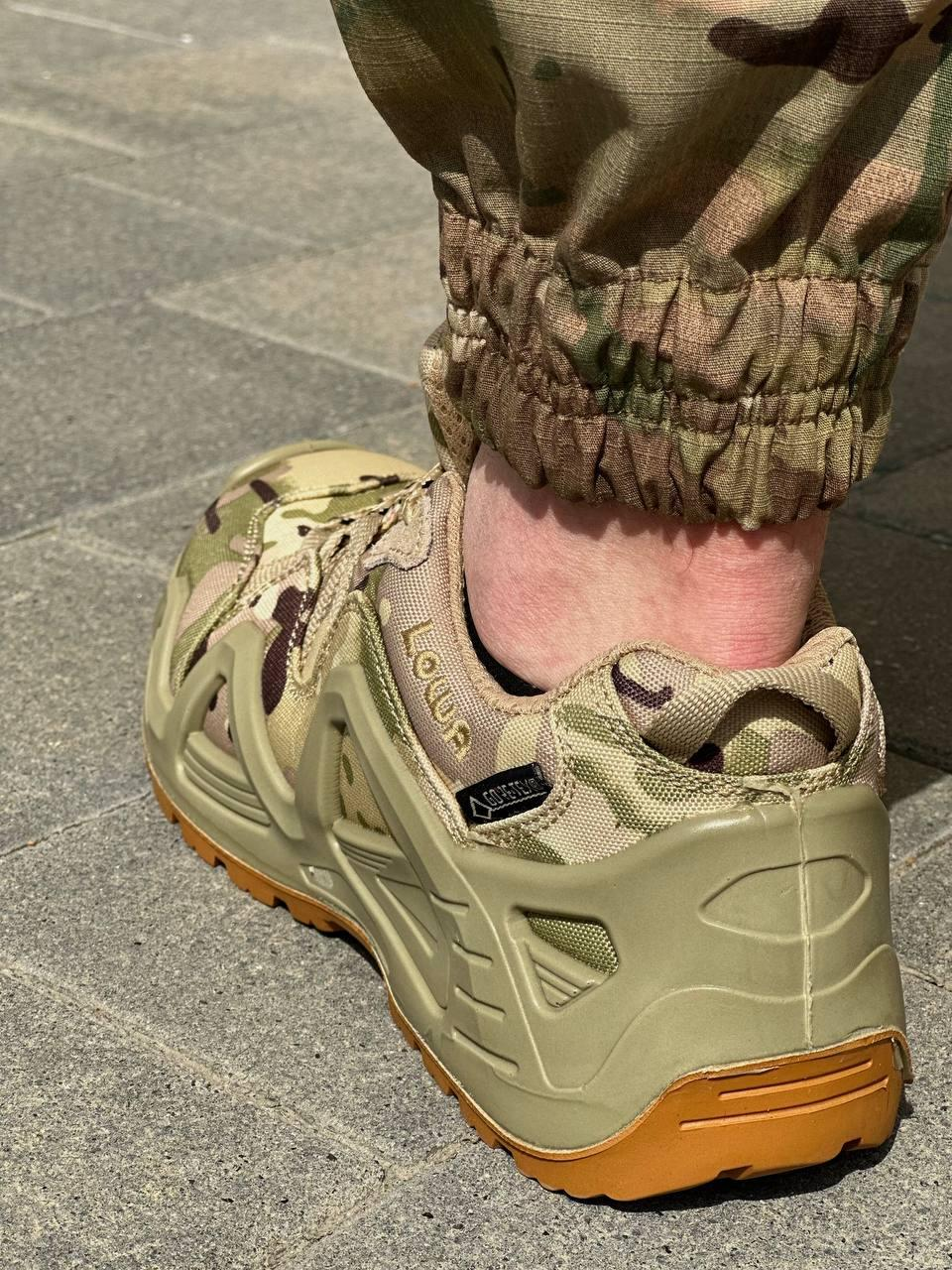 Тактичні Кросівки Мультикам LOWA Gore-Tex MTP