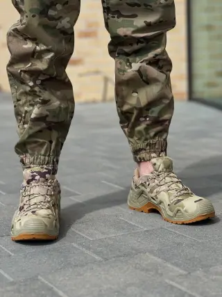 Тактичні Кросівки Мультикам LOWA Gore-Tex MTP