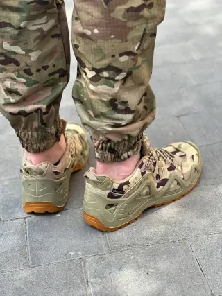 Тактичні Кросівки Мультикам LOWA Gore-Tex MTP