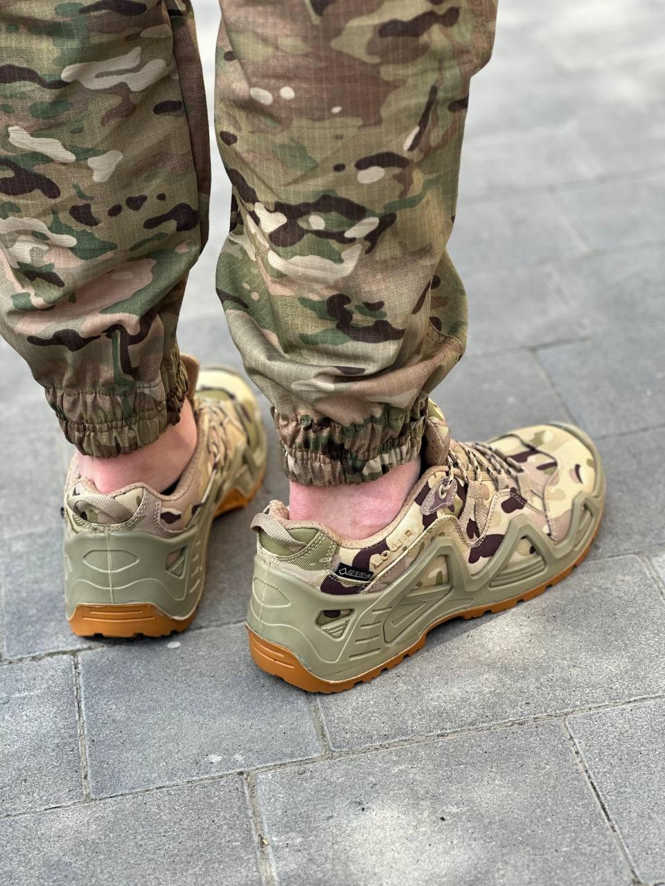 Тактичні Кросівки Мультикам LOWA Gore-Tex MTP